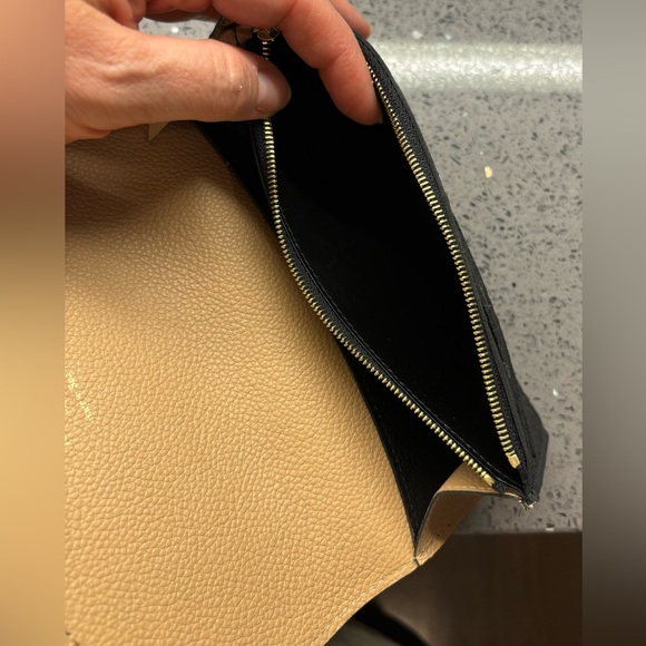 LOUIS VUITTON Empreinte Emilie Wallet Black Wallet Box & Dust bag - Picture 11 of 15